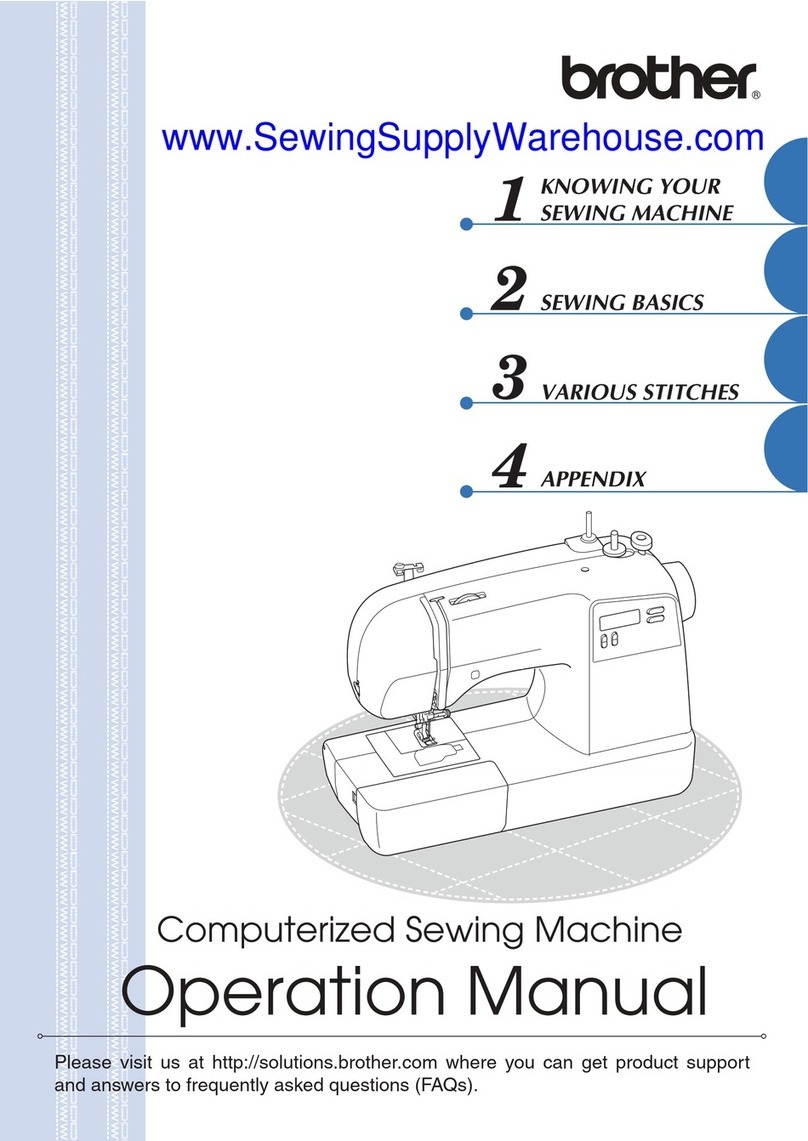 Brother CS9100 User manual