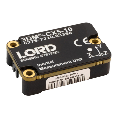 Lord MicroStrain 3DM-CX5-10 User manual