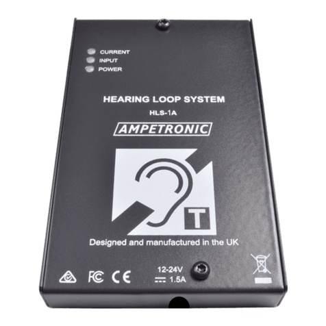 Ampetronic HLS-1A Installation handbook