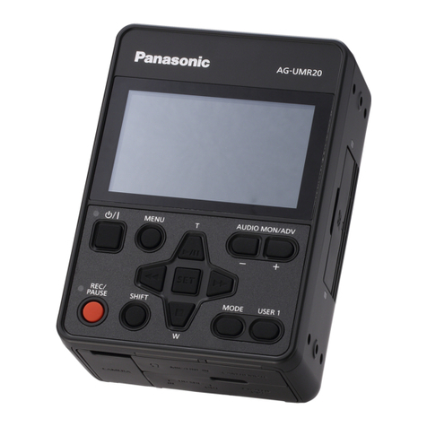 Panasonic POVCAM AG-UMR20 Use and care manual
