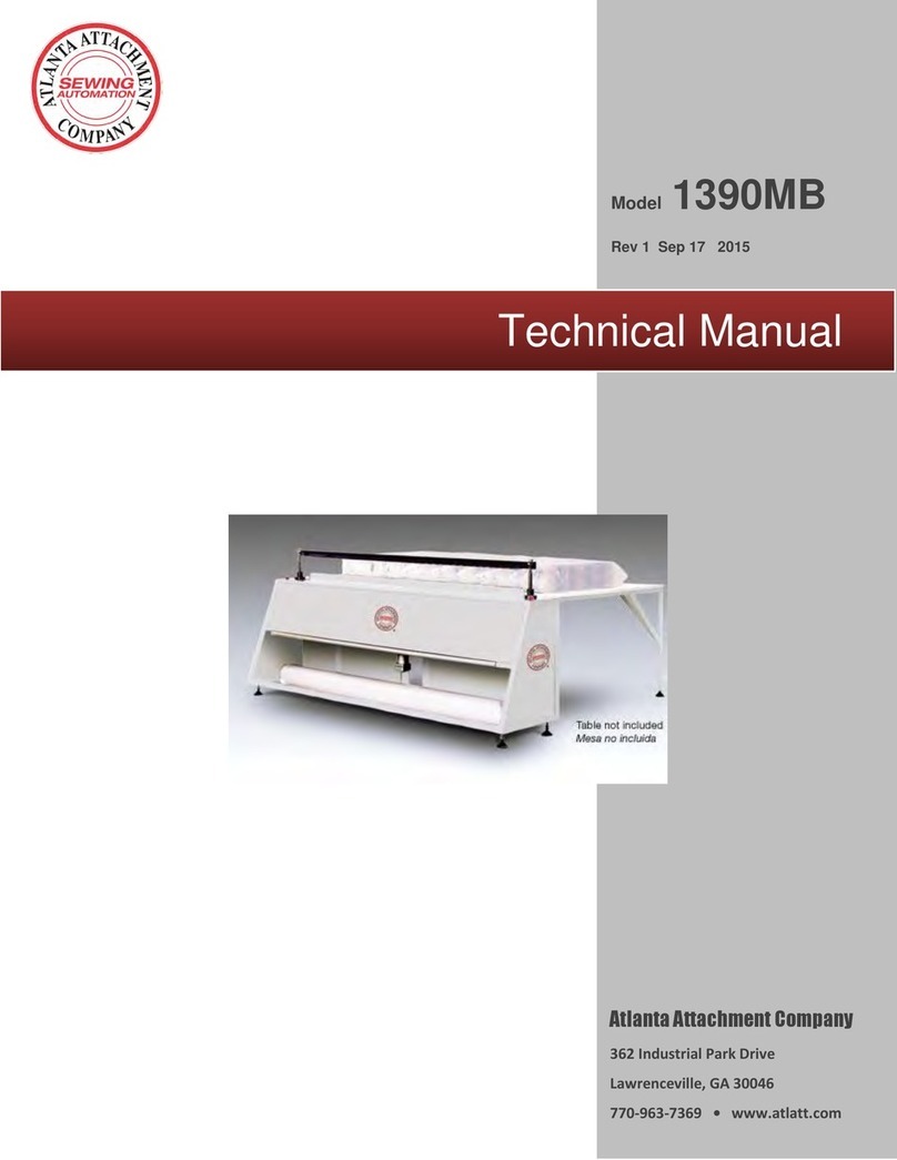 Atlanta Attachment Company 1390MB Technical manual