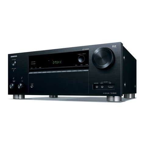 Onkyo TX-RZ620 Installation guide