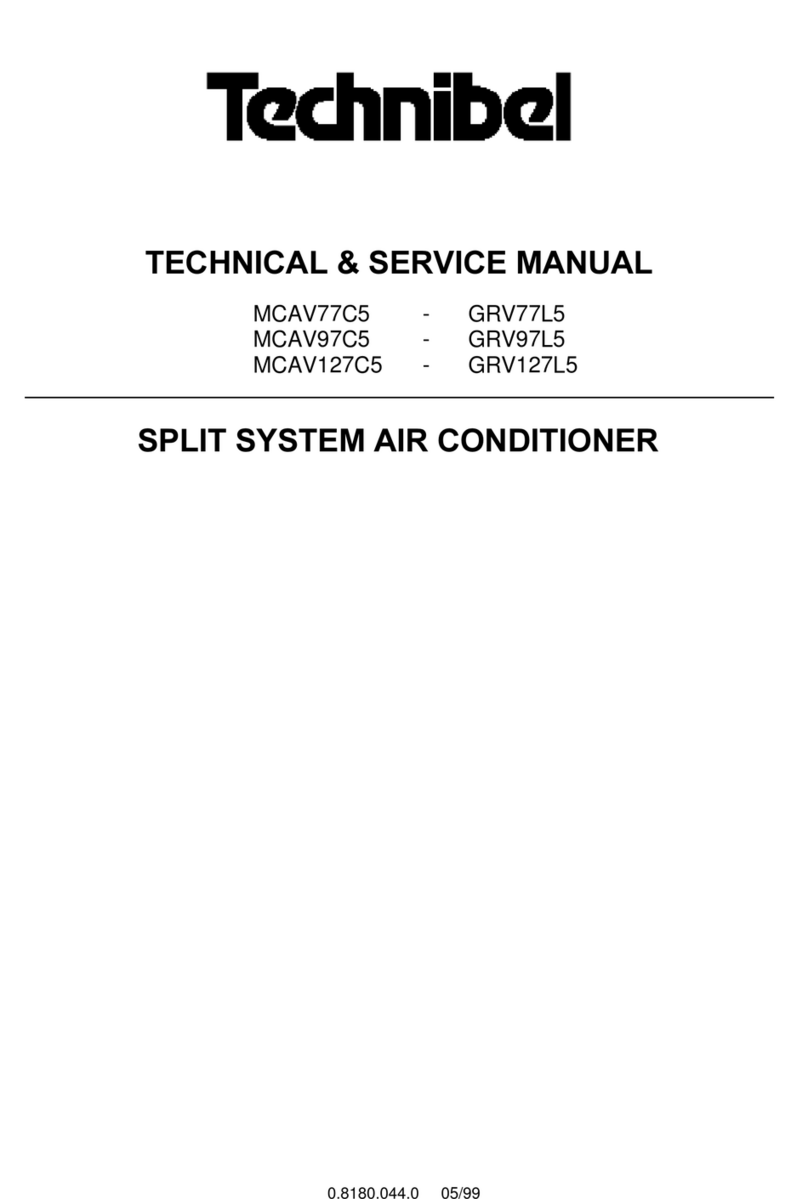 Technibel MCAV77C5 Operating manual