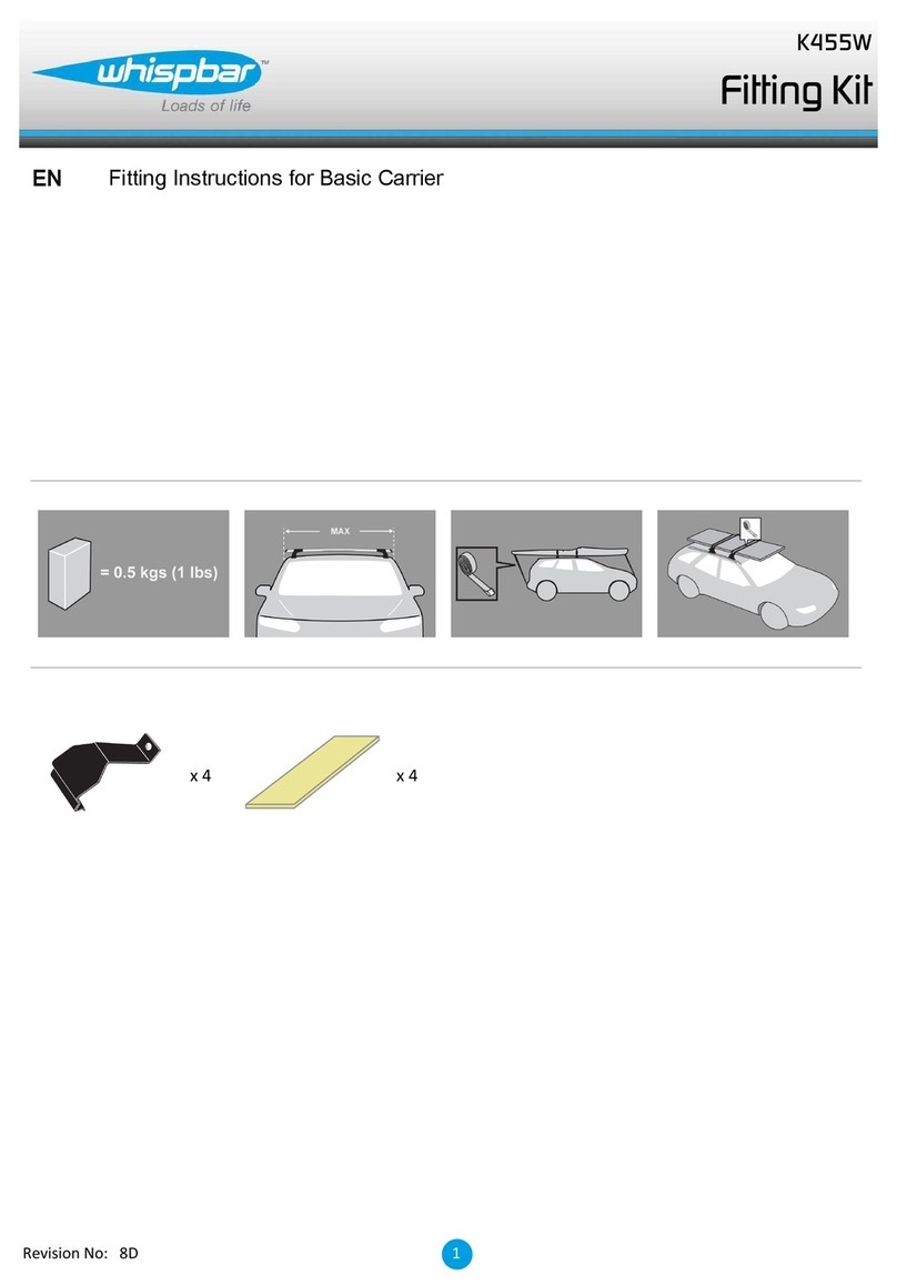 Whispbar K455W User manual