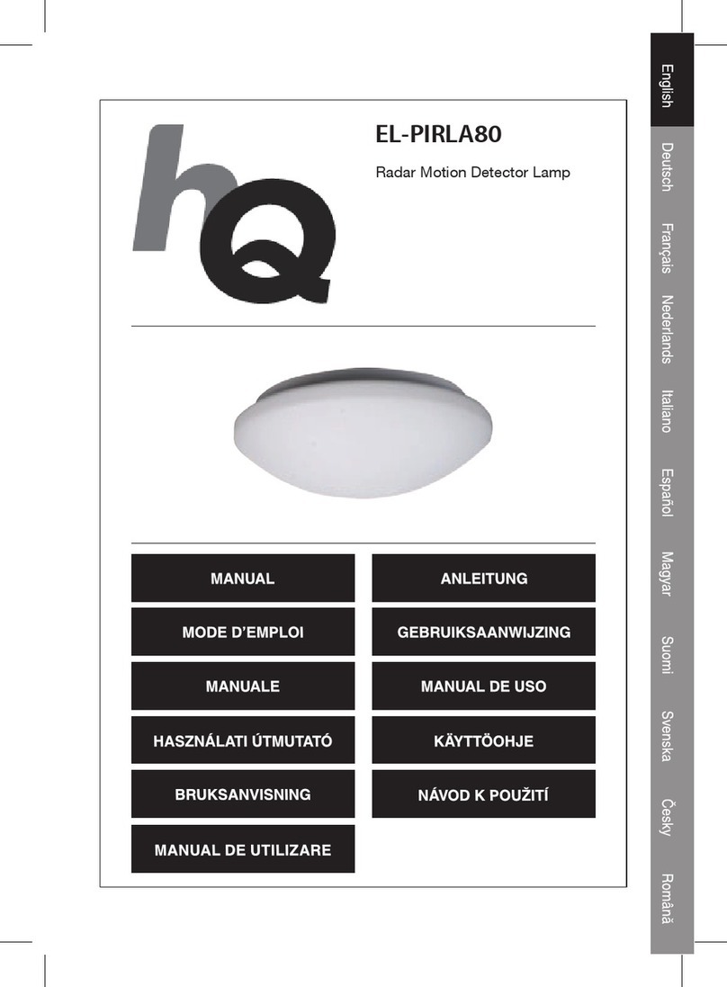 HQ EL-PIRLA80 manual