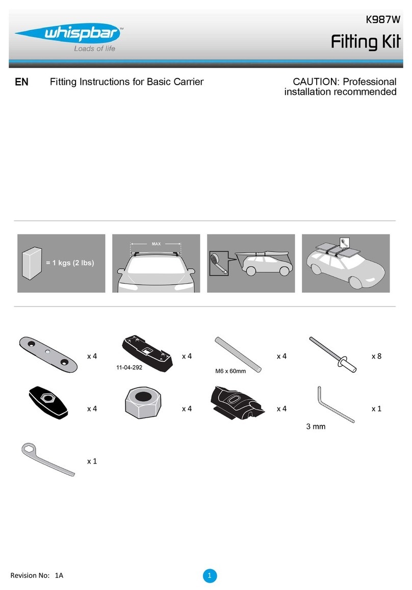 Whispbar K987W User manual