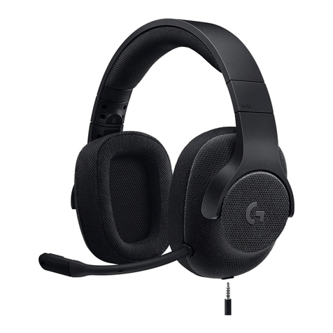 Logitech G G433 User manual