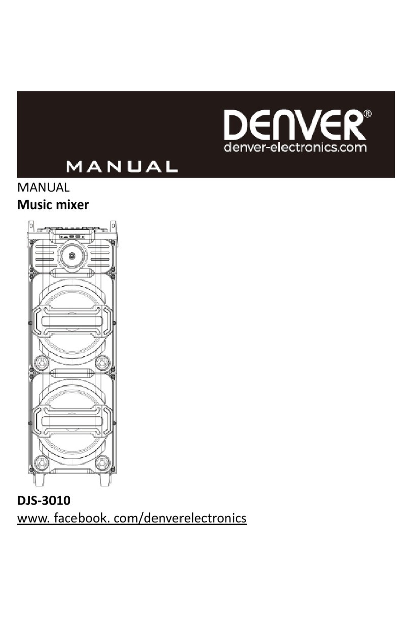 Denver DJS-3010 manual