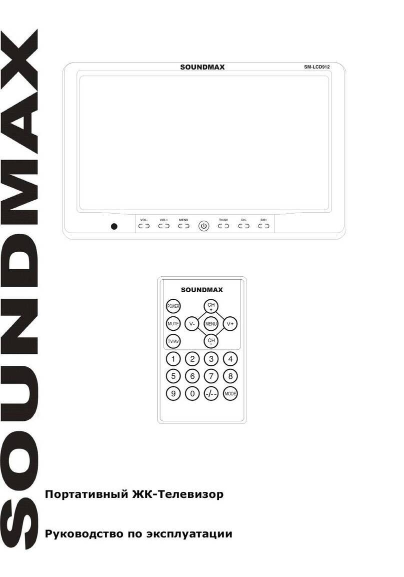 SoundMax SM-LCD912 User manual