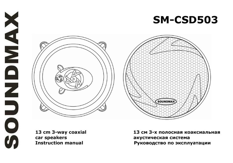 SoundMax SM-CSD503 User manual