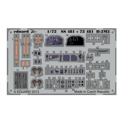 Eduard Zoom Il-2M3 S.A. instruction sheet