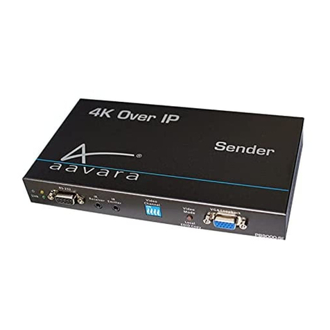 AAVARA PB9000W user guide