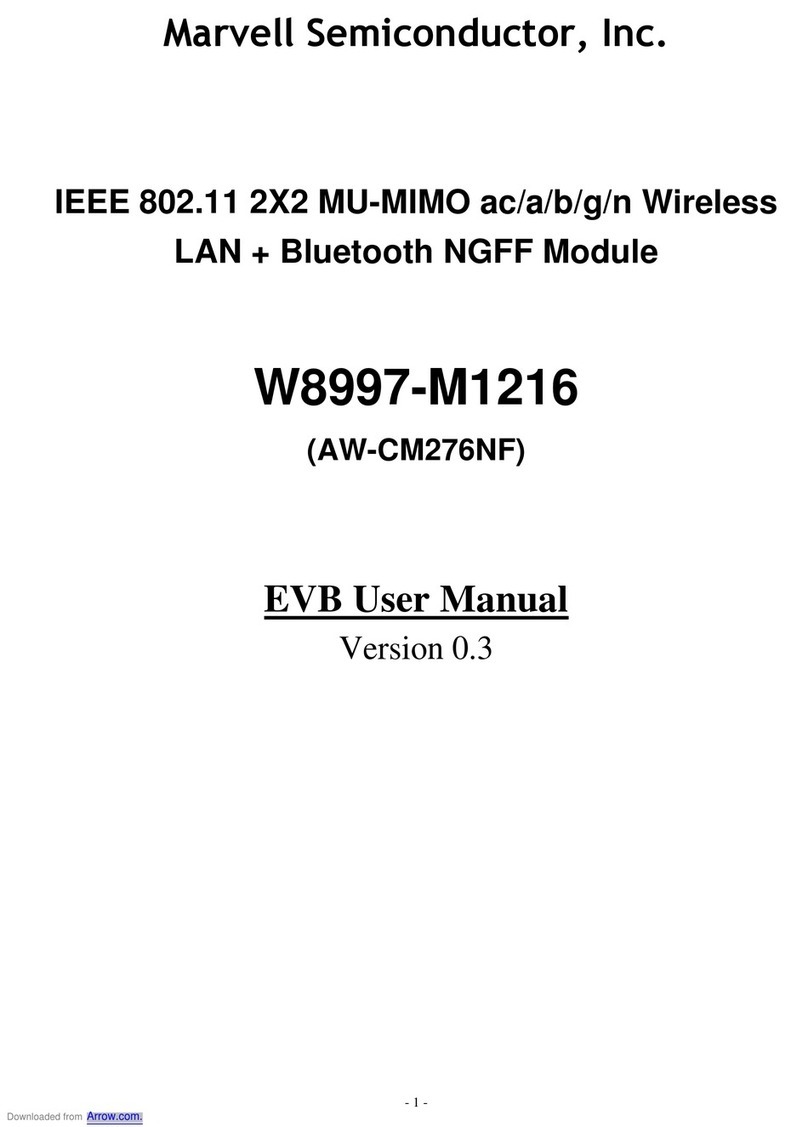 Marvell W8997-M1216 User manual