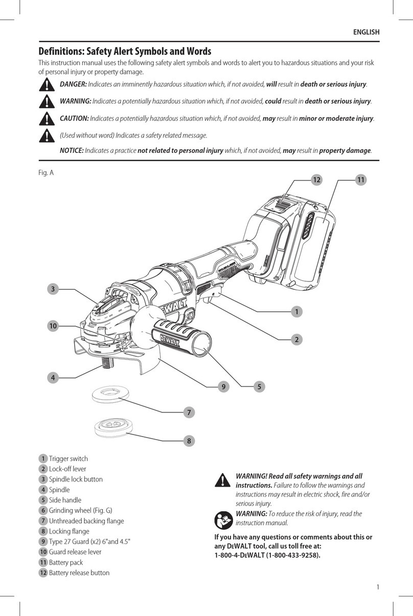 DeWalt DCG414T2 manual