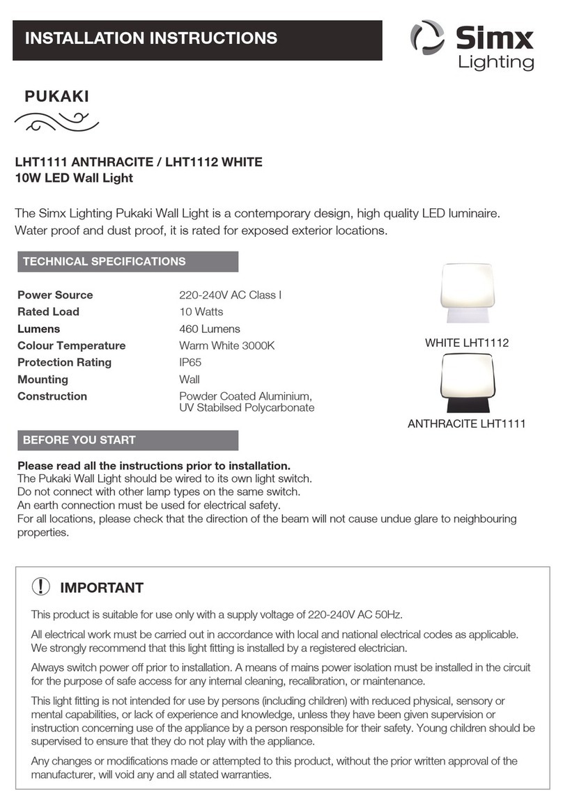 SImx Pukaki LHT1111 User manual
