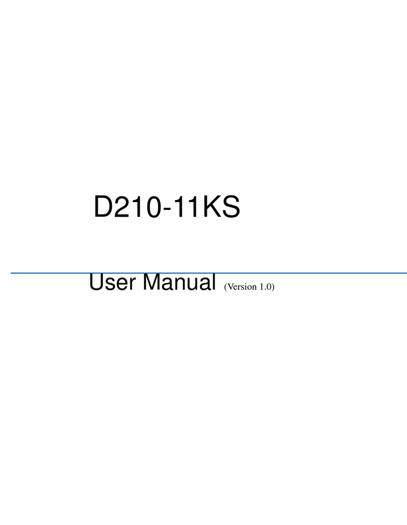 MiTAC D210-11KS user manual