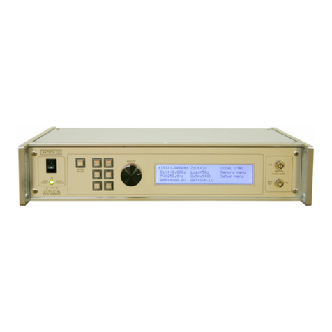 Avtech AVL-2D-B User manual