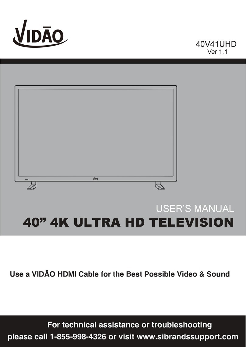 Vidao 40V41UHD User manual
