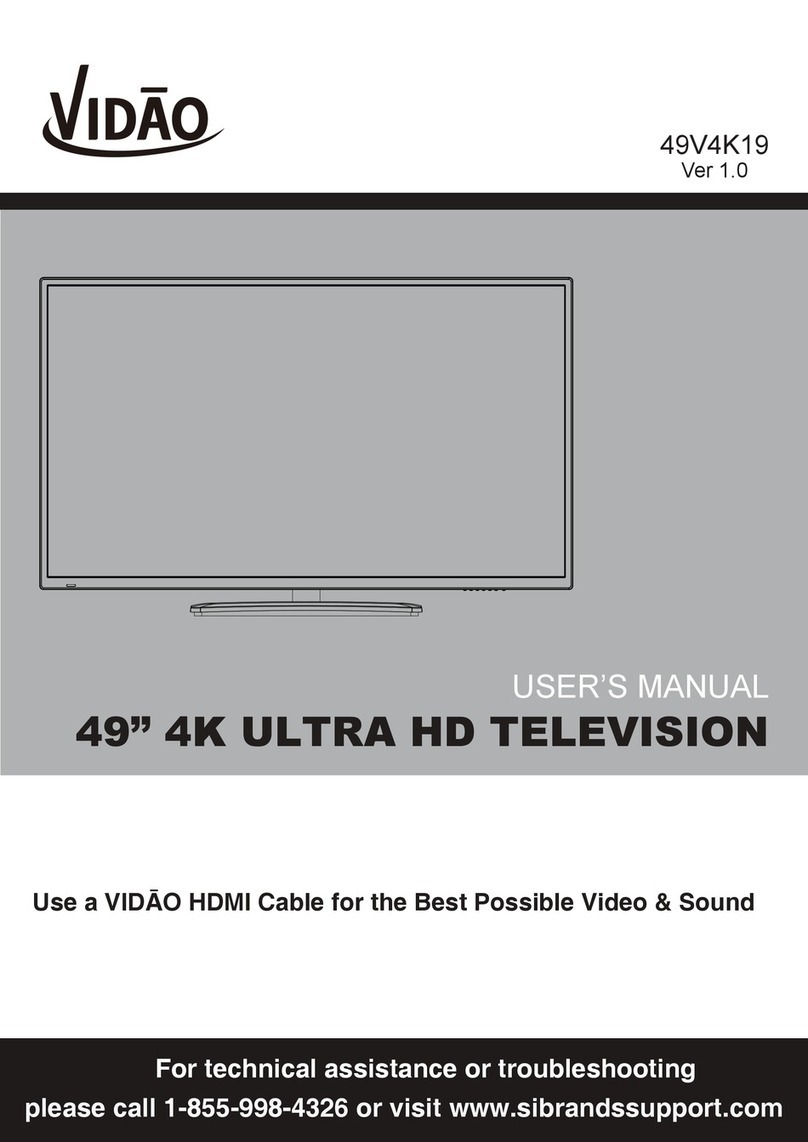 Vidao 49V4K19 user manual