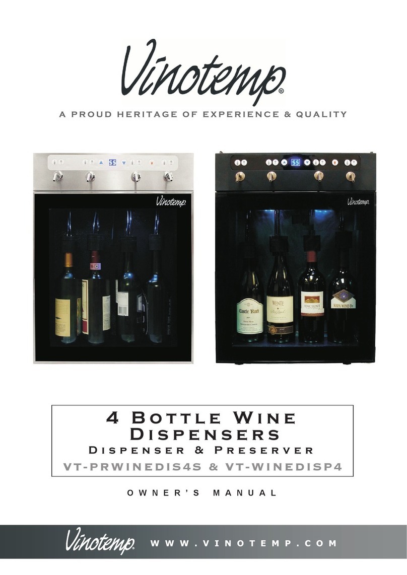 Vinotemp Butler Series owner's manual