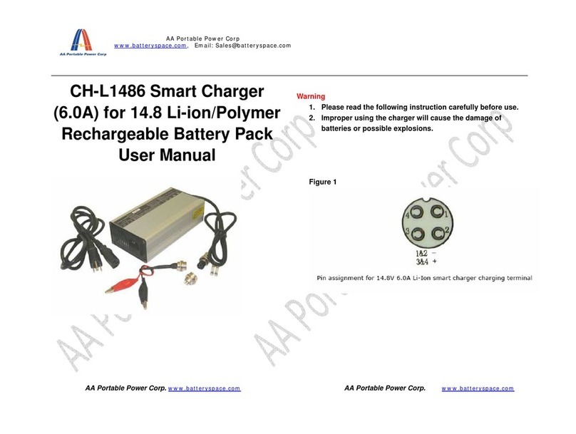 AA Portable Power Corp CH-L1486 User manual