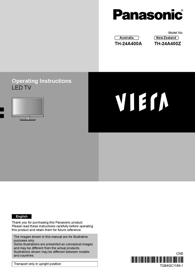 Panasonic Viera TH-24A400A User manual