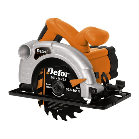 Defort DCS-161N user manual
