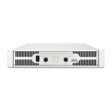 Unika XS Series User manual