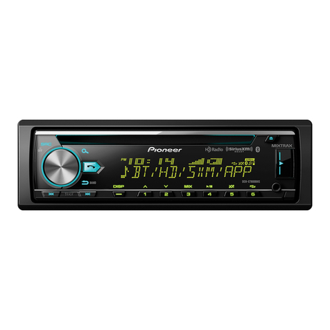 Pioneer DEH-X7800BHS User manual