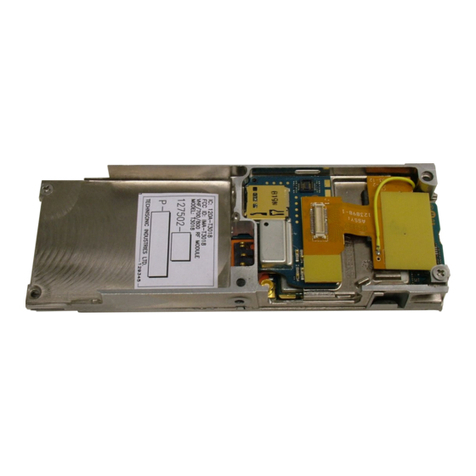 Technisonic Industries Limited T3018 User manual Technisonic Industries Limited T3018 User manual