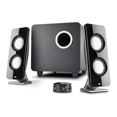 Cyber Acoustics CA-3610 User manual