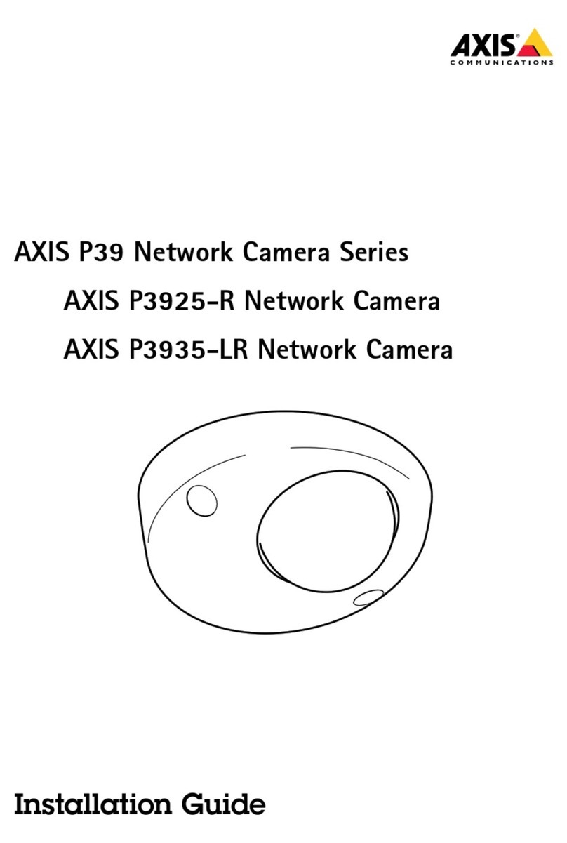 Axis P39 Series installation guide