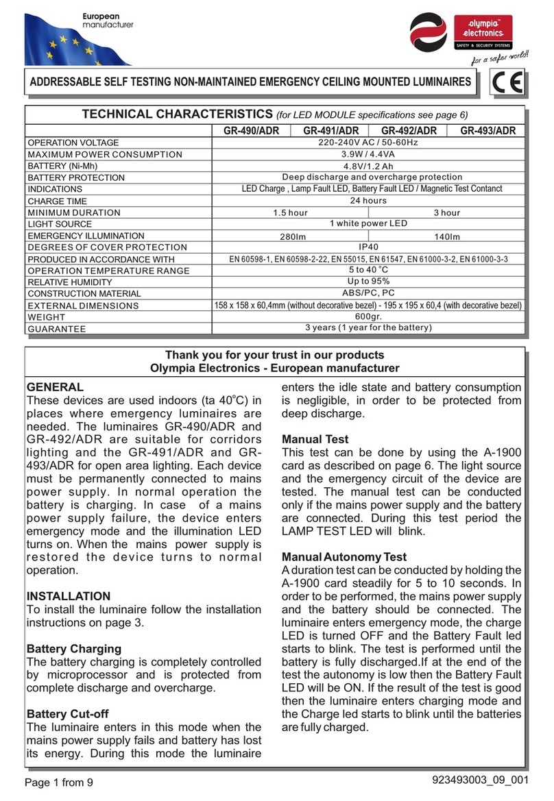 olympia electronics GR-490/ADR manual