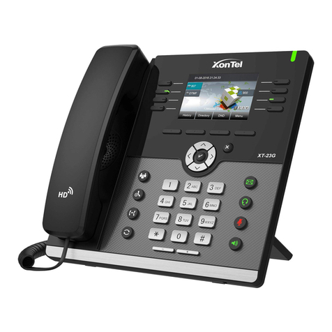 XONTEL XT-23G user manual XONTEL XT-23G user manual