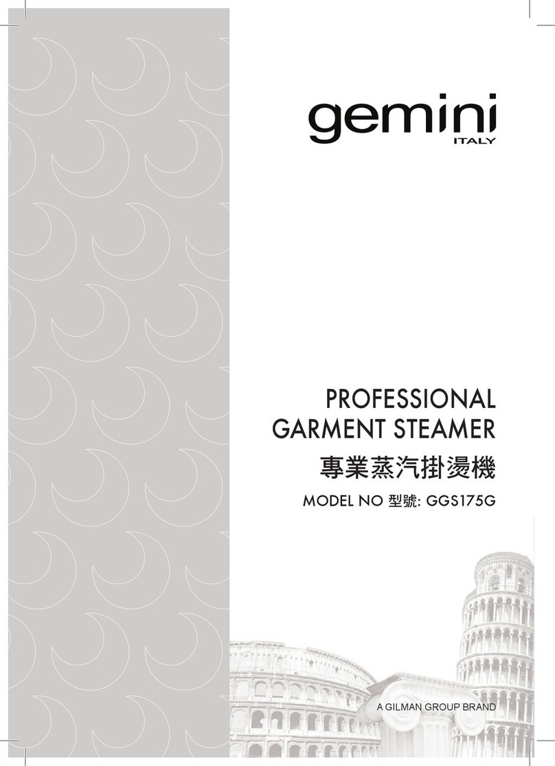 GILMAN Gemini GGS175G User manual
