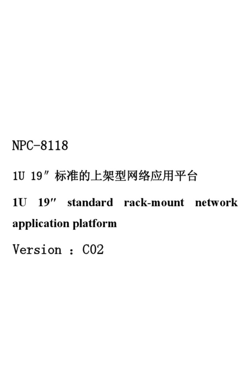 EVOC NPC-8118-03 User manual