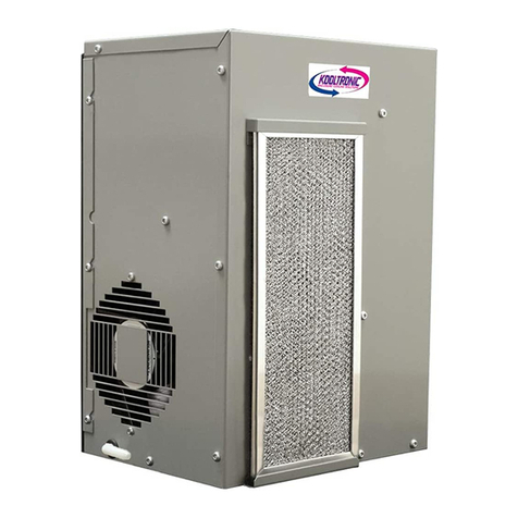 Kooltronic TRIMLINE KA4C2.0NP17L User manual