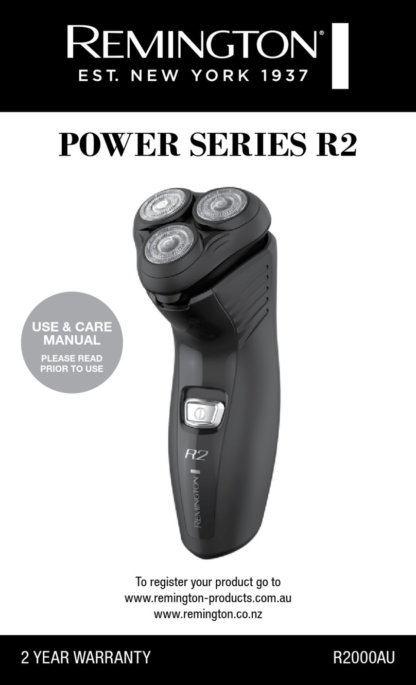 Remington R2 User manual