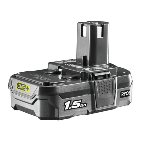Ryobi RB18L15B User manual Ryobi RB18L15B User manual