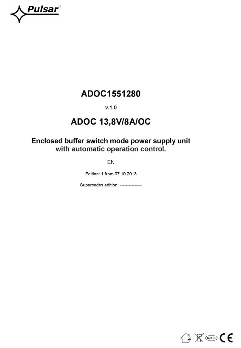 Pulsar ADOC1551280 User manual