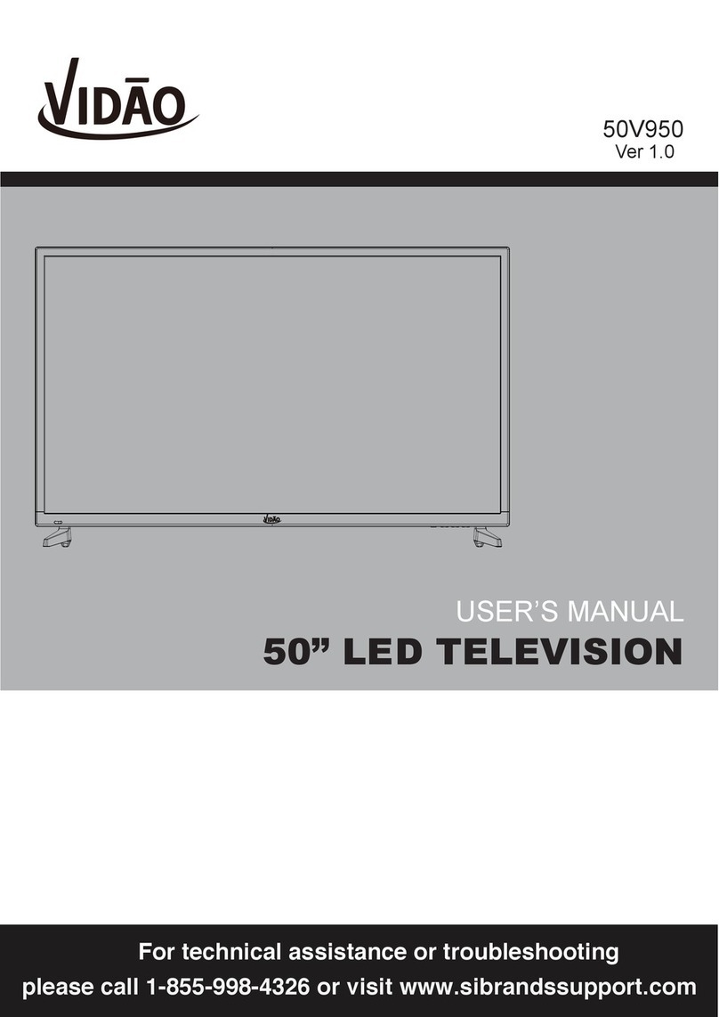 Vidao 50V950 User manual