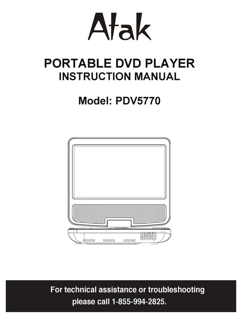 Atak PDV5770 instruction manual