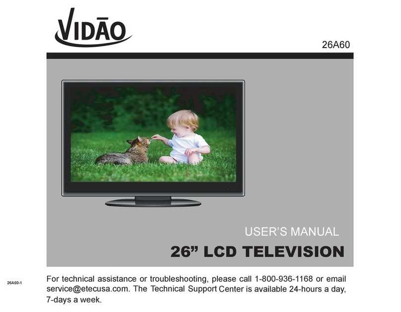 Vidao 26A60 User manual