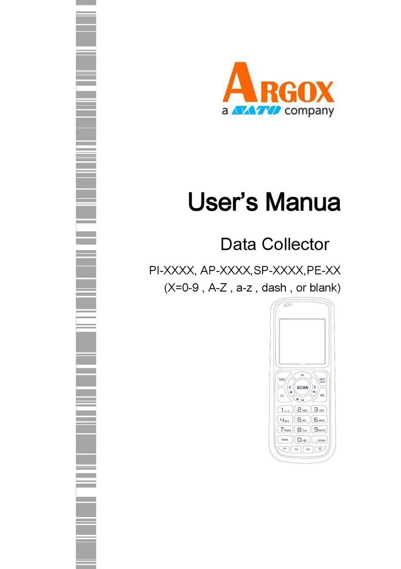 SATO Argox PI-1 30 Series user manual