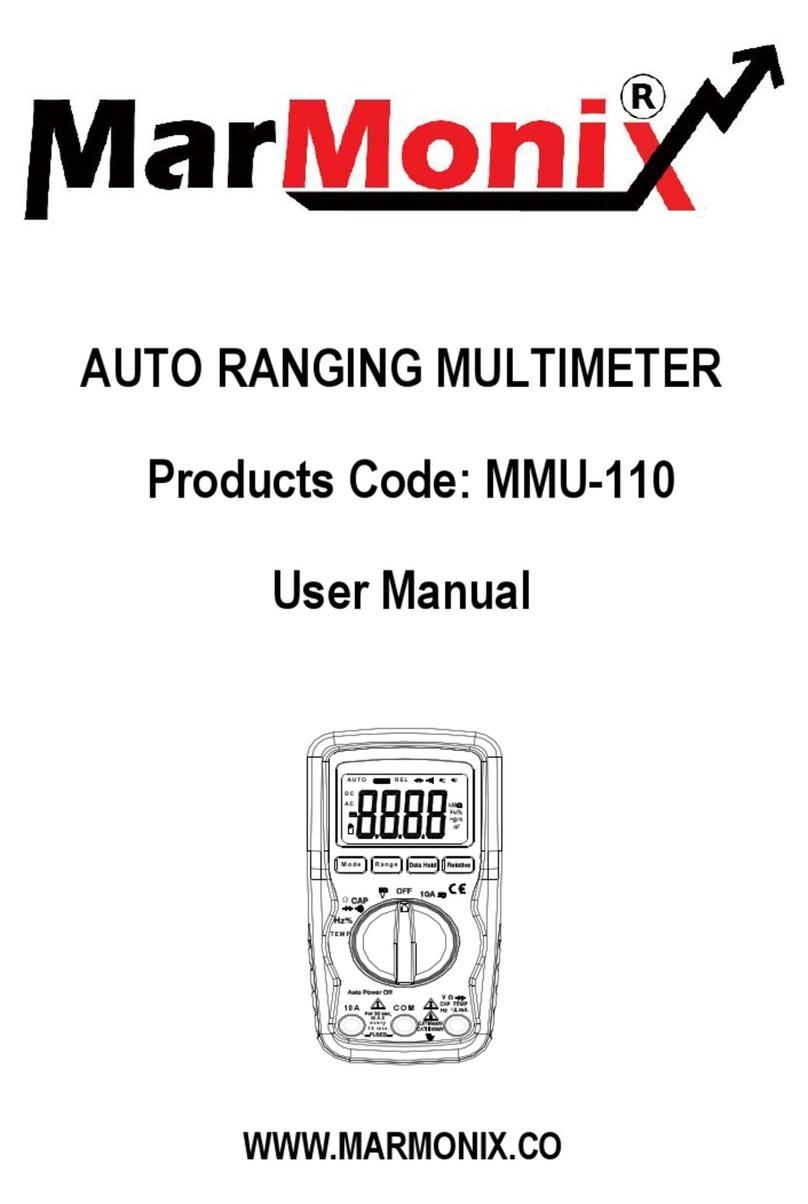 MarMonix MMU-110 user manual