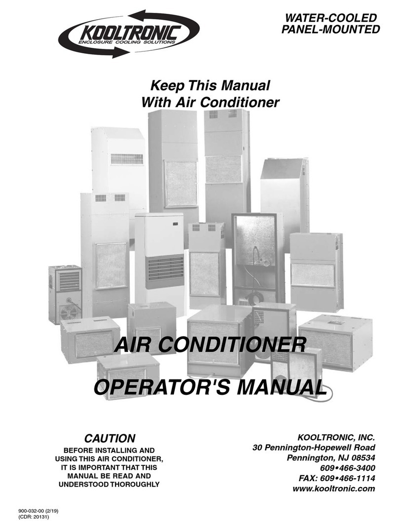 Kooltronic WP52 Series User manual