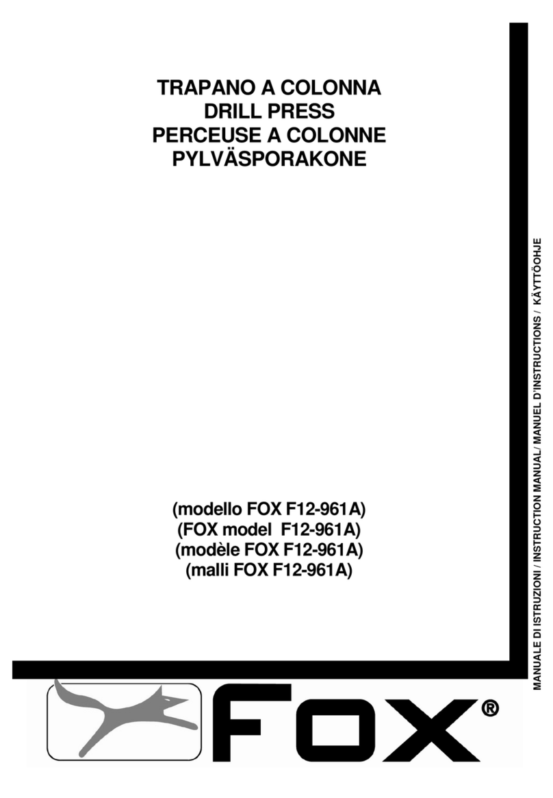 Fox F12-961A User manual