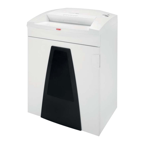 HSM Securio B35c User manual
