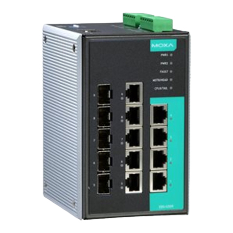Moxa Technologies EtherDevice EDS-G509-T Manual
