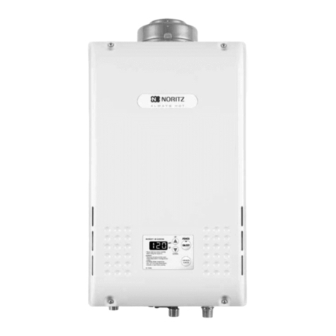 Noritz ProTouch BNR83-DVC-NG installation manual Noritz ProTouch BNR83-DVC-NG installation manual